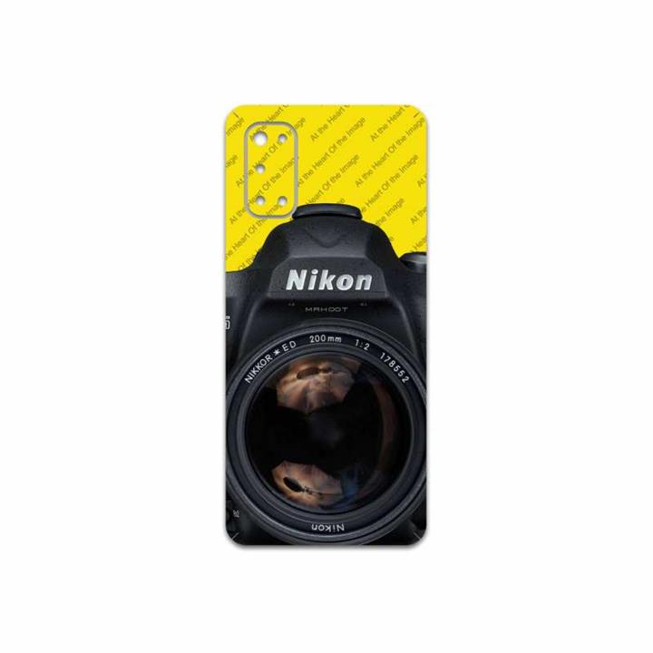 برچسب پوششی ماهوت مدل Nikon-Logo مناسب برای گوشی موبایل ریلمی 7 Pro MAHOOT Nikon-Logo Cover Sticker for Realme 7 Pro